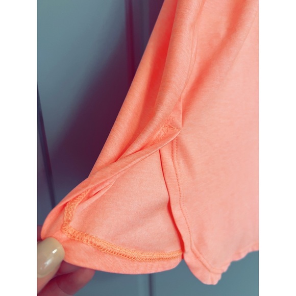 Reebok Racerback Tank Size Small Neon Orange - Picture 3 of 4